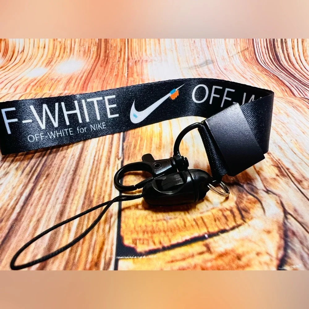 COPY - Nike OFF WHITE design Protective case for AirPods Pro 2: Black